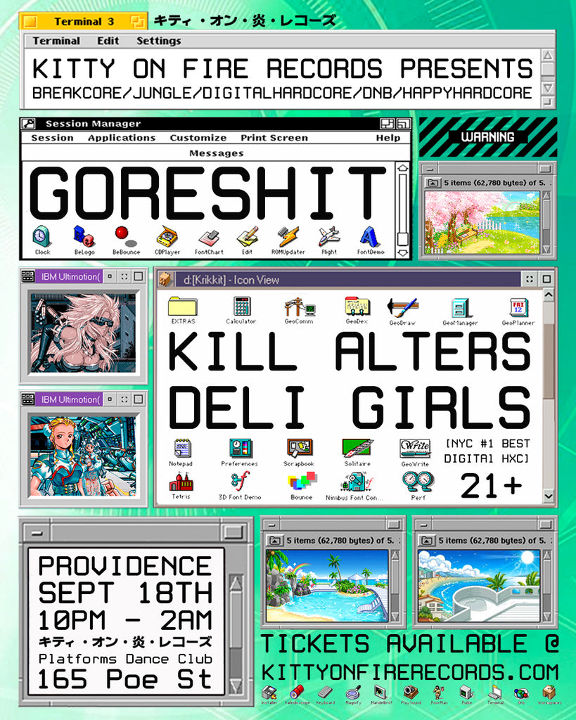goreshit KILL ALTERS - Providence, RI