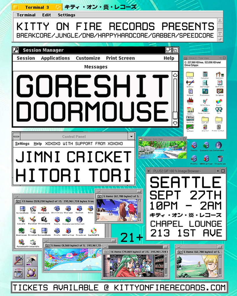 GORESHIT DOORMOUSE - Seattle, WA - September 27