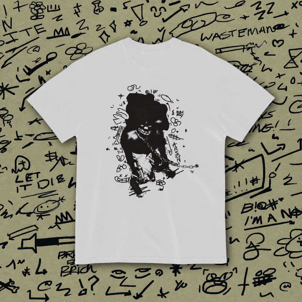 DEGENERATE white t-shirt