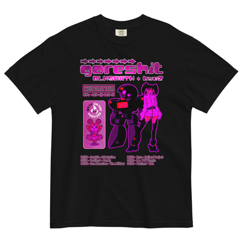 Blksmiith Bye2 goreshit Tour Poster T-shirt