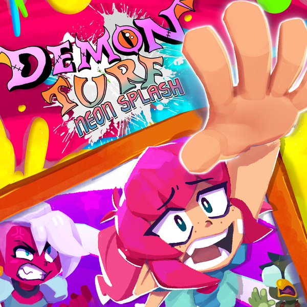 Demon Turf: Neon Splash (Original Game Soundtrack) Cassette