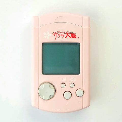 Sakura Wars SEGA Dreamcast Pink VMU Visual Memory Unit with Cap