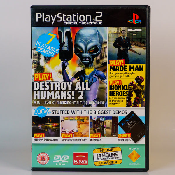 PS2 Official Magazine-UK Nov 2006 - Demo Disc