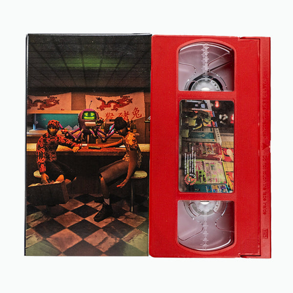 rain fallin/still noddin Red VHS Tape